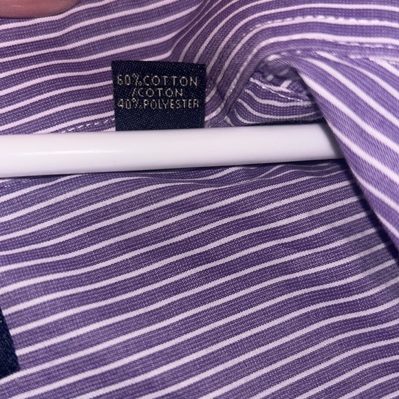 U.S. Polo Assn. Purple Casual Button Down Shirt - Picture 8 of 9